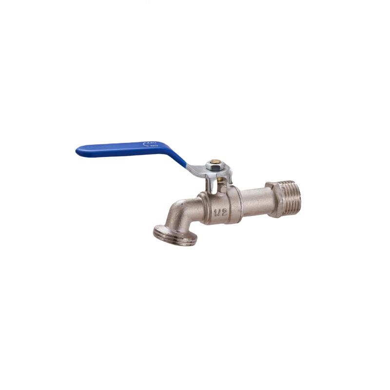 

1 Piece Bathroom Faucet Blue Industrial And Home Irrigation Zinc Alloy Garden Bibcocks With Dual Nipple Outdoor Balcony Faucet A3