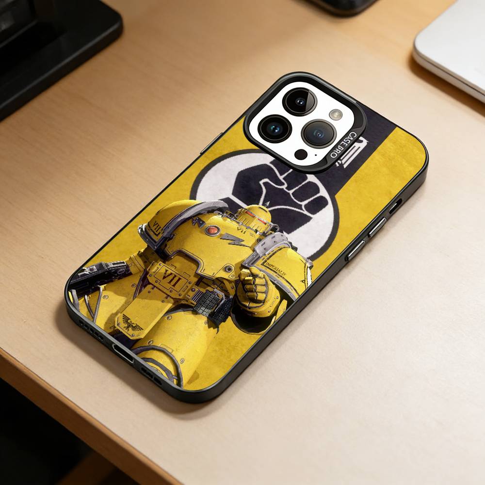 

40K Space Marine 2 Phone Case For iPhone 17,16,15,14,13,12,11 Plus,Pro Max,XS,Colorful Silver Phone case Funda Cover iPhone16