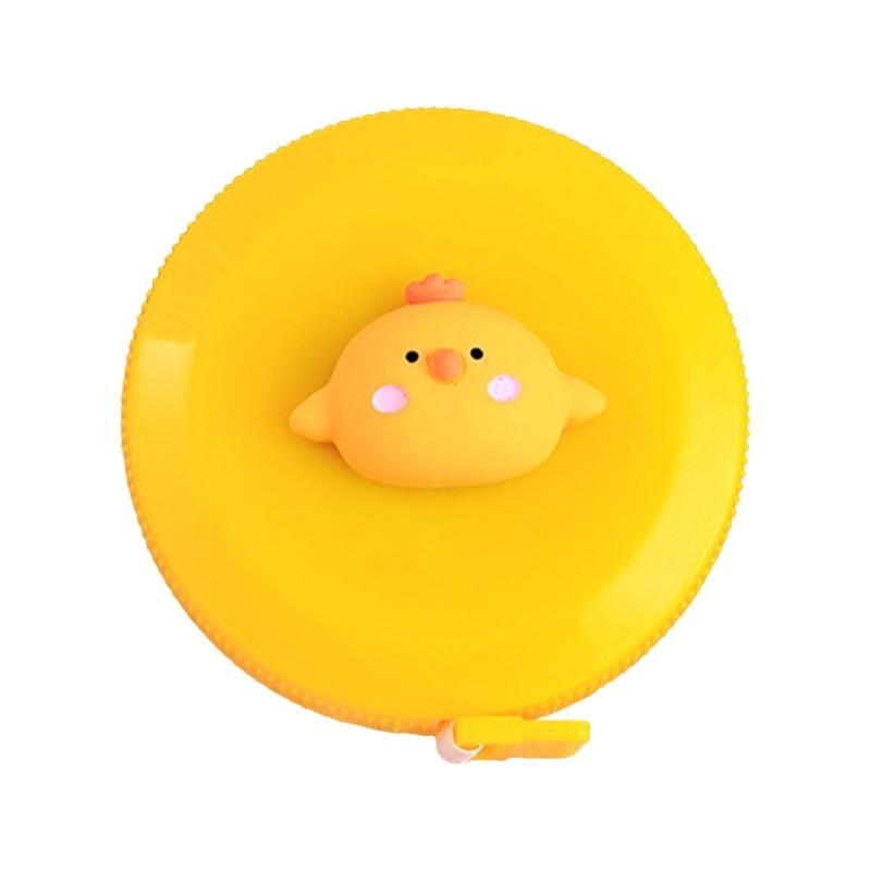 Children Retractable Cartoon Tape Measure 60-Inch 1.5Meter Mini Soft Cute Tape Measure for Tailor Sewing Craft Cloth