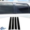 Car Door Window Pillar Post Panel Decor Cover Trim Decal Sticker For 4Runner 10+