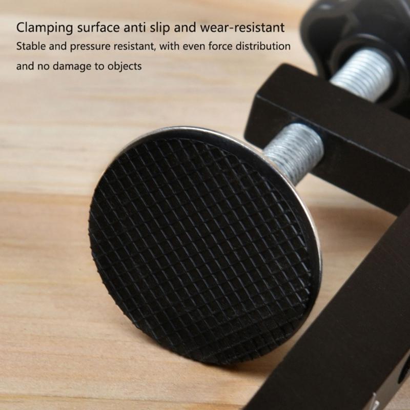 Lengthened Widen C Clamp Cabinet Tool Mounting Clip Table Clamp Drawer Front Installation Clamp Woodworking Tool