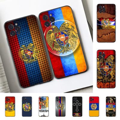 Armenia Armenians Flag Phone Case For iPhone 15 14 11 12 13 Mini Pro XS Max Cover 6 7 8 Plus X XR SE 2020 Funda Shell