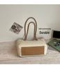 Woven Texture Women's Large Capacity Tote: 2026 High-End Casual Work & Commute Shoulder Bag