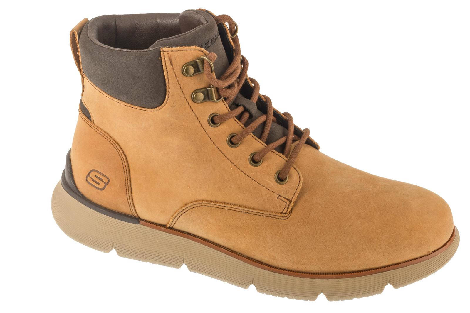 Skechers Augustino - Cobb, Botas de senderismo marrones para hombre 40 marrón
