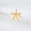 Bohemian Starfish Ear Cuff Wrap Earrings for Women Ocean Non Piercing Ear Bone Clip Summer Beach Party Jewelry Vacation Gift