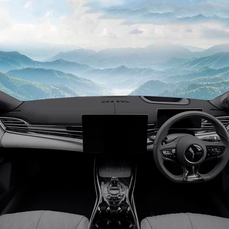 For BYD Seal EV 2023 2024 2025 Car Leather Dashboard Pad Trim Cover Instrument Sun Protection Mat Anti-UV Carpet Accessories