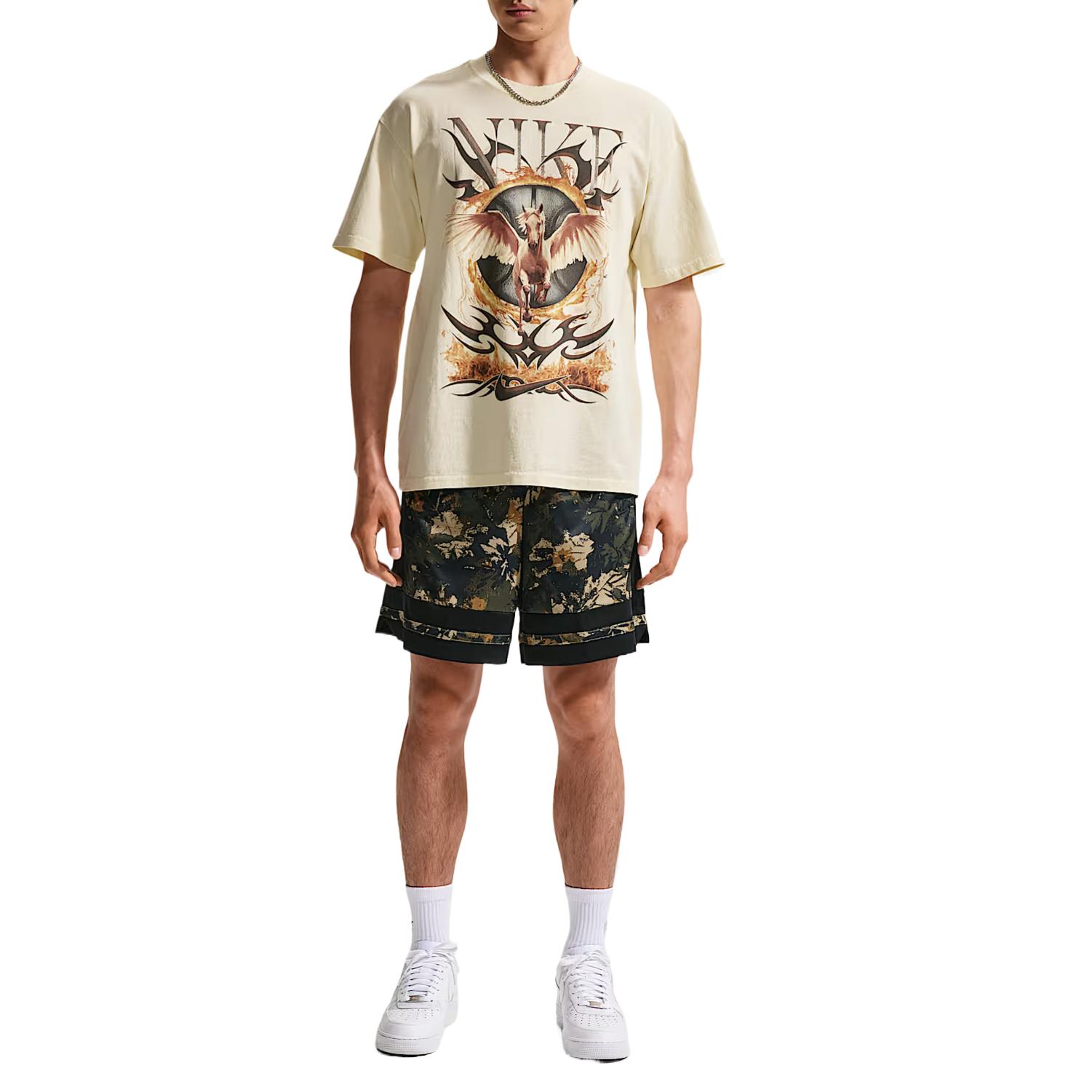 Nike Dri-Fit Moisture-Wicking Printed Comfortable Basketball Shorts Men shorts IF2586-297 M