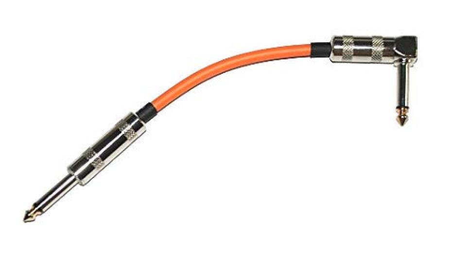 

Canare GS-6 Patch Cable, 15cm, L-S Type, Orange, 1 Cable