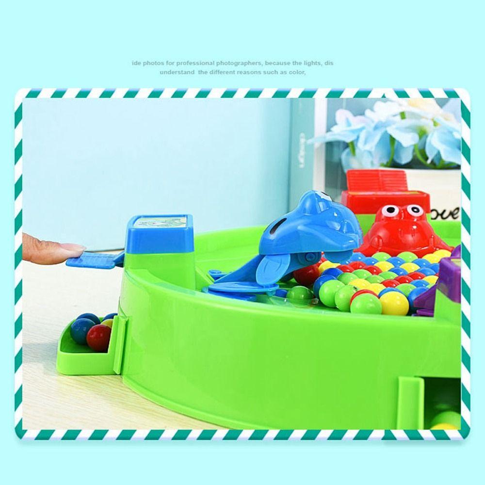 Colorful Beads Frog Snatching Bean Plastic Children's Interactive Puzzle Toy  Party Game