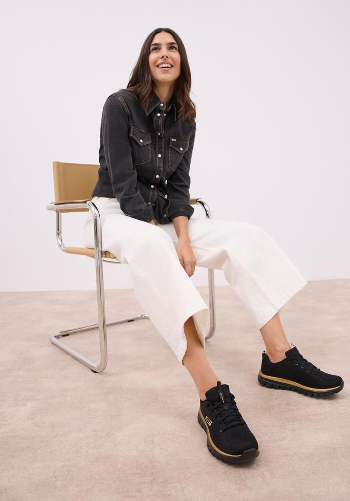 Sneakers Skechers Graceful - Get Connected Black/gold