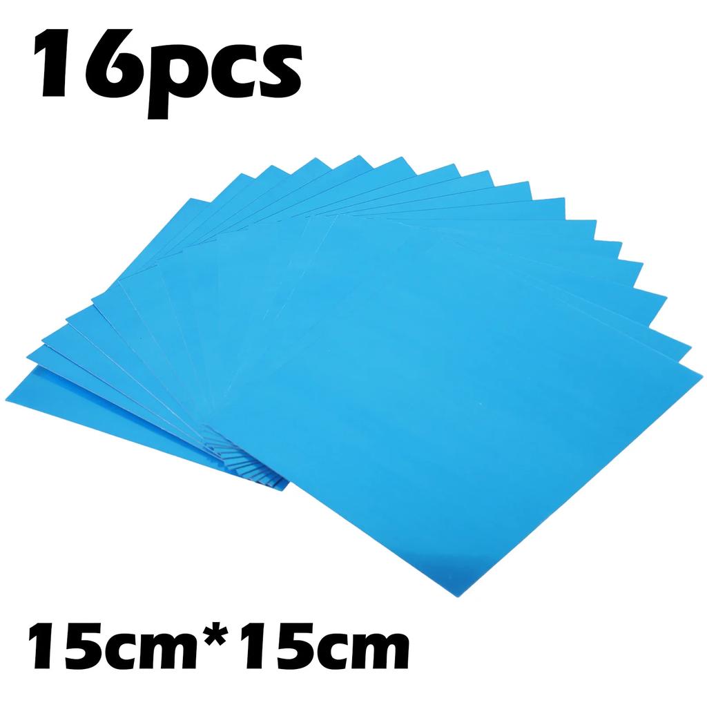 16 Stück Spiegelaufkleber Selbstklebend 15CM Quadratische Spiegelglasfliese Wandaufkleber Abziehbild Zuhause Wohnzimmer Badezimmer Dekoration