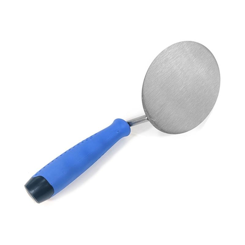 Stainless Steel Mud Boards Trowel Set for Bricklaying & Plastering with Ergonomic Handle Easy Cleaning Smoothing Mortar