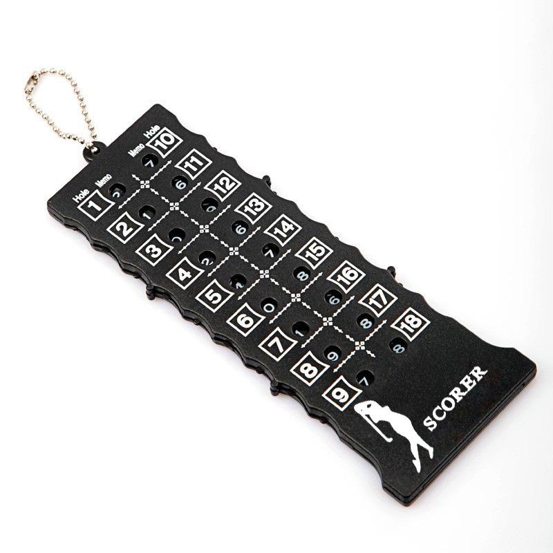 Golf 18-Hole Strip Scoreboard, Golf Counter, Scorer, Portable Golf 18-Hole Scorer With Bead Curtain