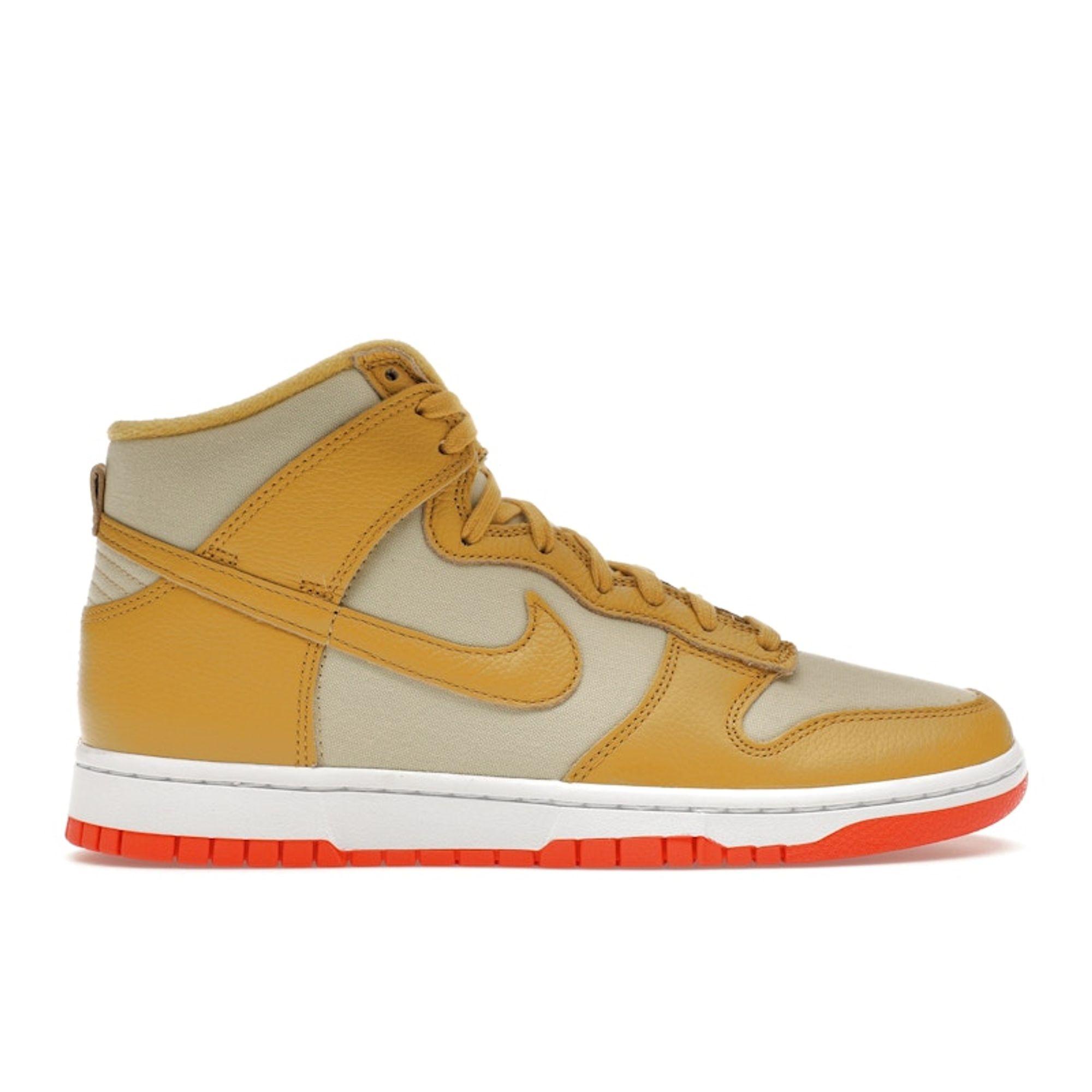 

Мужские кроссовки Nike Dunk High Wheat Gold Tan Team-Gold Safety-Orange DV7215-700 40.5