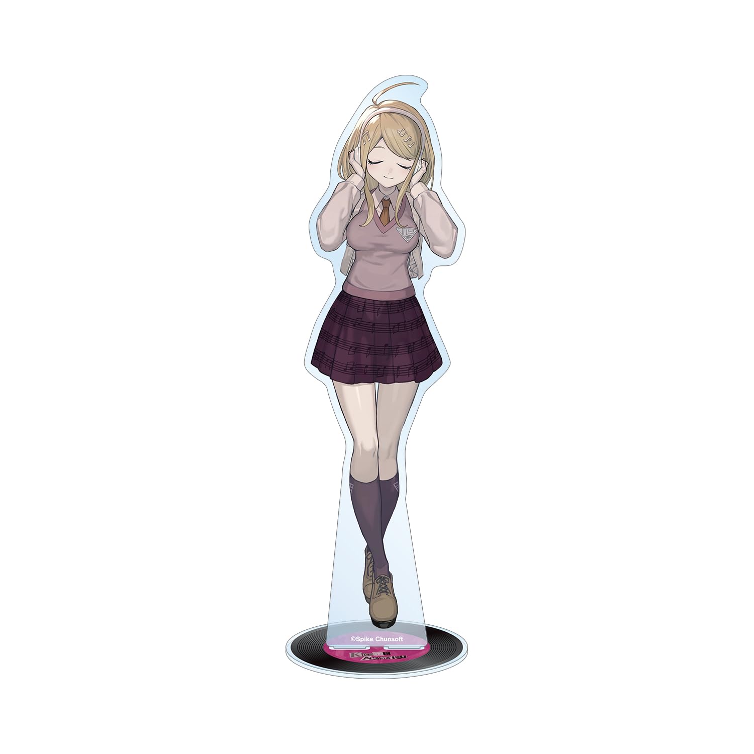 

Danganronpa Series Lack Illustration Akamatsu Kaede Headphones Extra Large Acrylic Stand Ver.