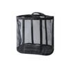Nylon Foldable Laundry Basket With Foldable And Mesh Design For Home Organizing And Storage