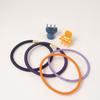 objet213 Purple & Tangerine Clips & String Set (2 clips+4 string)