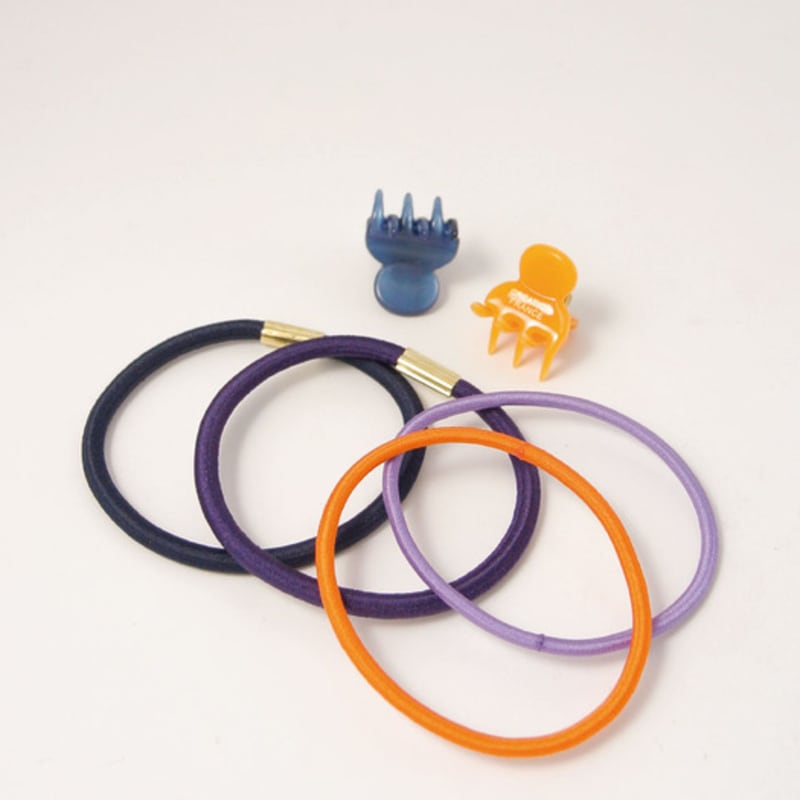 objet213 Purple & Tangerine Clips & String Set (2 clips+4 string)