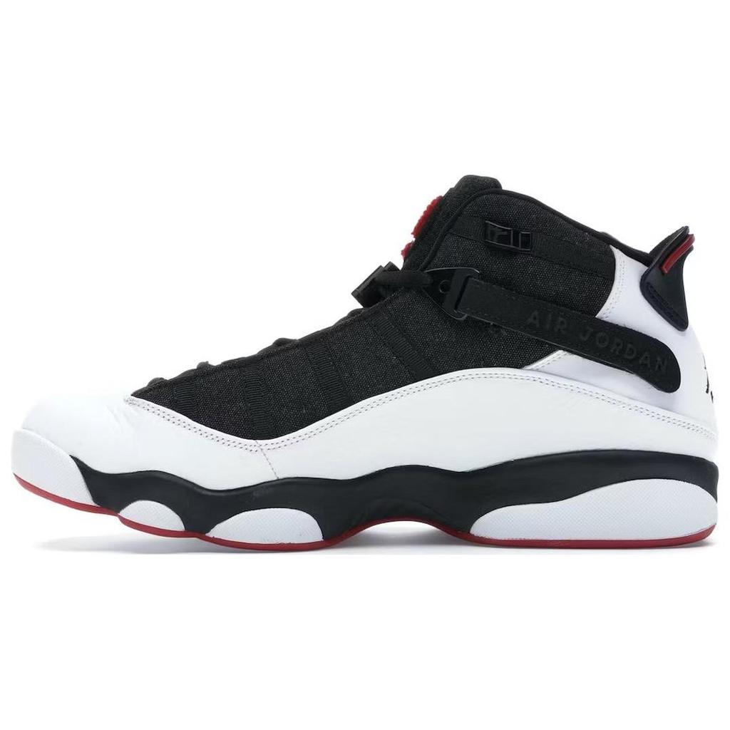Jordan 6 Rings Black White Gym Red 322992-012
