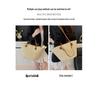 2024 Retro Casual Large Capacity Women's Straw Shoulder Bag for Travel and Beach