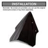 Motorcycle accessories suitable for Kawasaki NINJA650 Ninja 650 ER6F 2017- modified front windshield front deflector