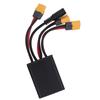 Electric Double Battery Discharge Converter 20V to 72V 30A Dual Battery Pack Switch Balancer with Charging Port for
