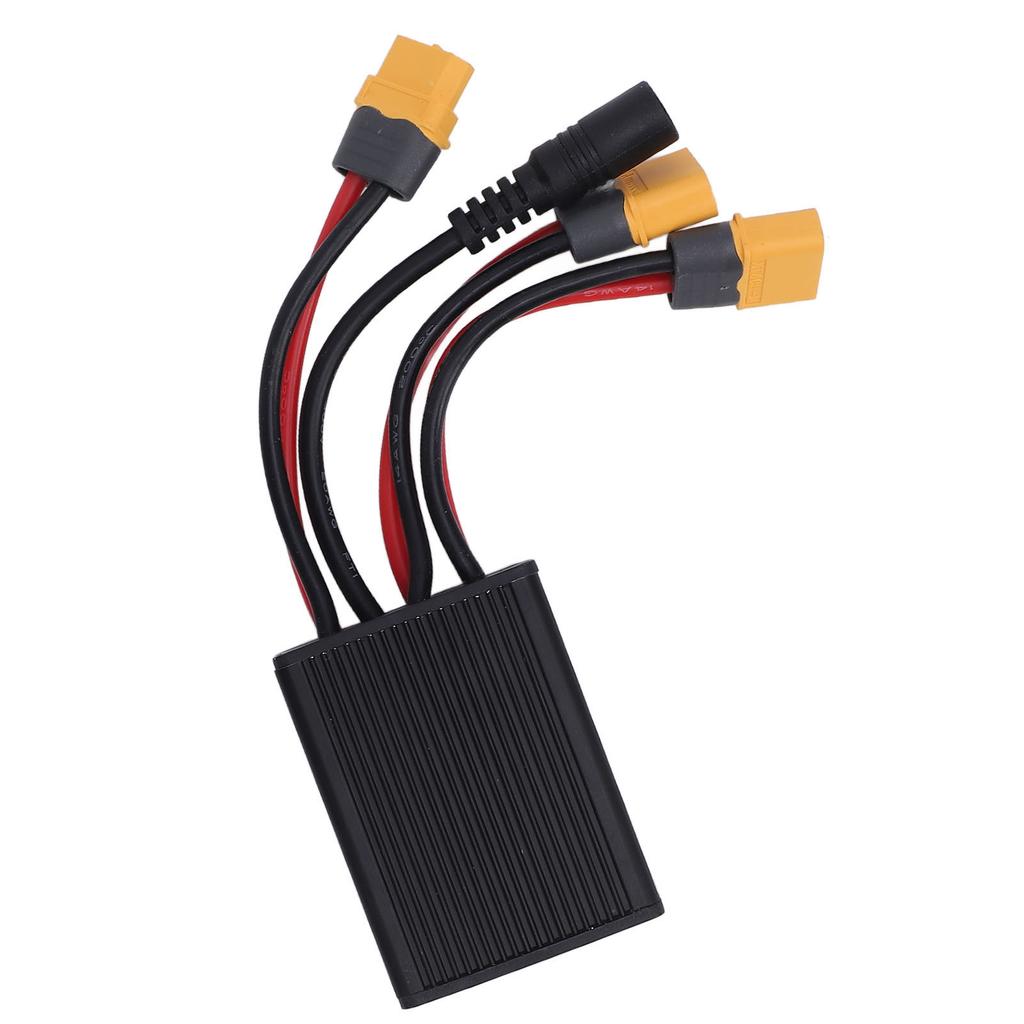 Electric Double Battery Discharge Converter 20V to 72V 30A Dual Battery Pack Switch Balancer with Charging Port for