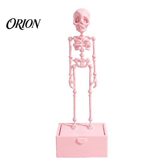 Atmospheric Underwater Decoration Dancing Skeleton Aquarium Bubbler with Movable Joints for Halloween Fish Tank Decorations, Creative Gift Keepers Air