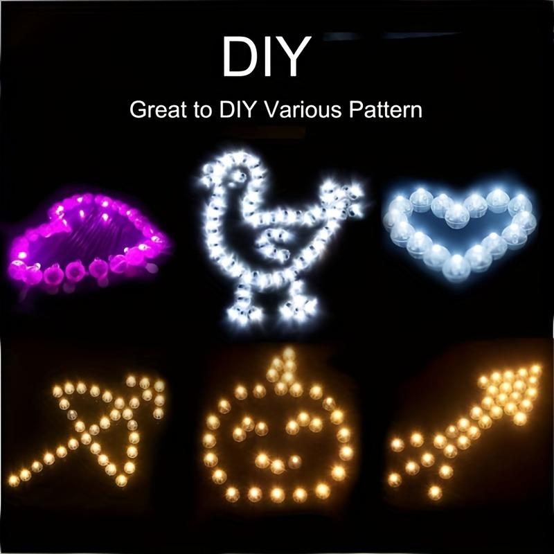 1PACK 20/50pcs, Mini LED Balloon Light for Home Decoration, Perfect for Christmas, Birthdays, Weddings and Party Decorations