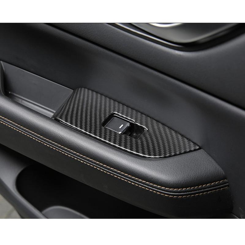 For Mazda CX-8 CX8 2016 2017 2018    Sticker Ornament Window Glass Panel Armrest Lift Switch Button Trim Frame Parts