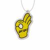 Swing Hand Car Rearview Mirror Fashion Pendant Car Decoration Aromatherapy Auto Ornament Accessories Hanging Charm