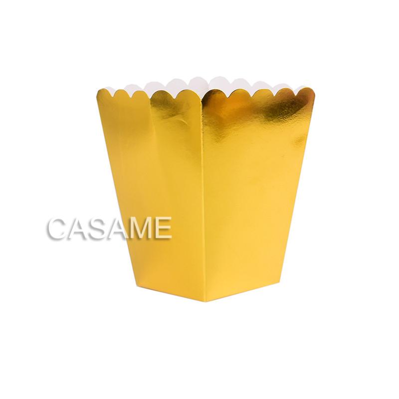 12 Stuks Popcorn Dozen - Papieren Snoepkartons voor Feesten, Bruiloften en Verjaardagen - Containerbeker voor Snacks en Traktaties - Kinderverja