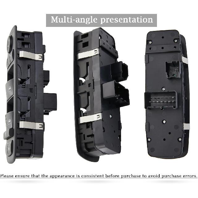3+9 P.Driver Side Power Window Switch Fits For 2013-2015 Ram 1500 2500 3500 4500/5500,2013-2015 Ram C/V, 12-16 Dodge Grand Caravan, 12-15 Chrysler