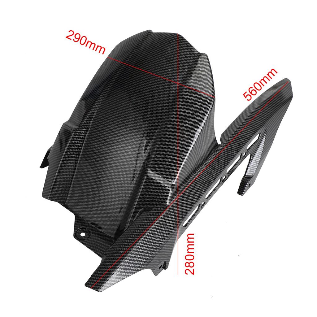 Artudatech Rear Fender Z900 Z900RS Specially Designed Tire Cover Mudguard Mudguard Compatible with Kawasaki Z900 Z900RS Carbon Fiber Style for