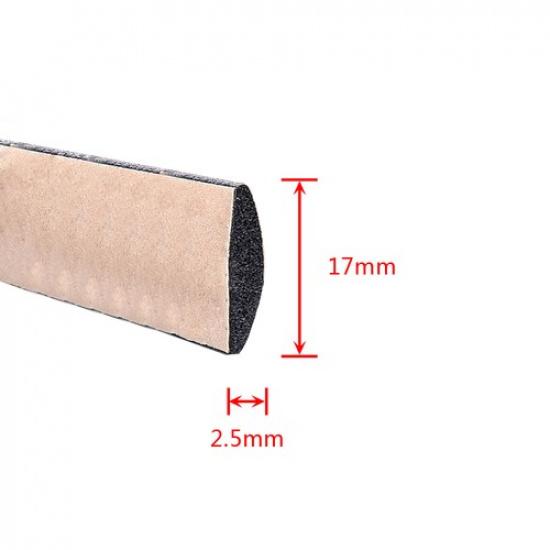 300CM Rubber Car Seal Strip For Sun Roof Window Glass Sticker Moulding Strip Kit