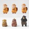 6Pcs/Set New Movie Hoppers Beaver Transformation Plan Beaver Action Figures Toy Collectible Model Doll Fans Gift