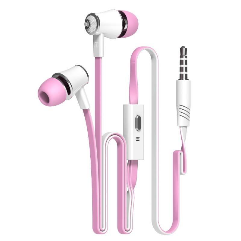 Colorful Stereo In-ear Earphones With Mic For Android And Pc By Lansiton Jm21