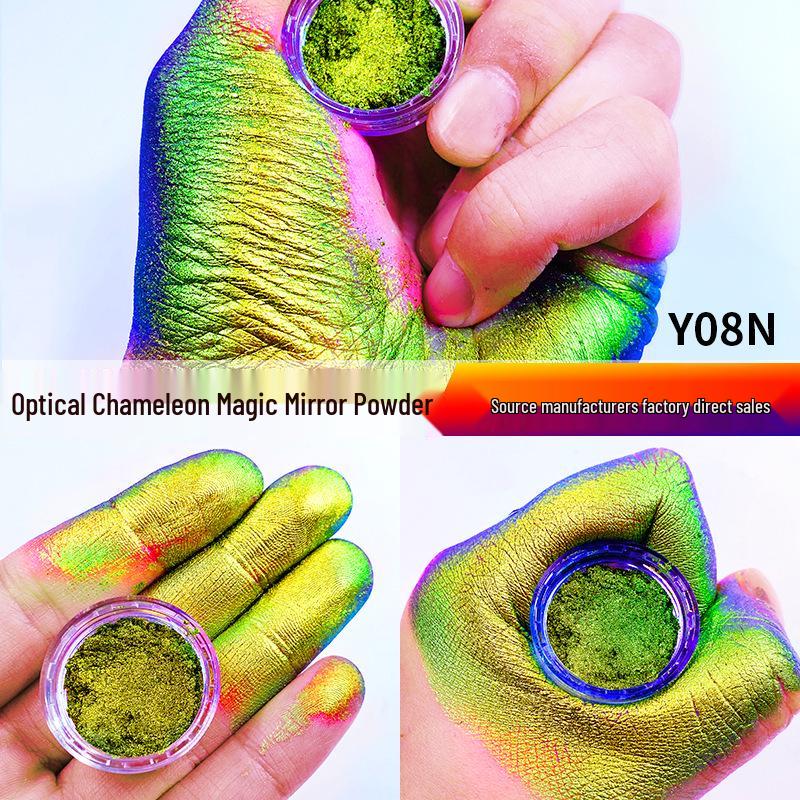 Chameleon Highlighter & Nail Art Magic Mirror Powder