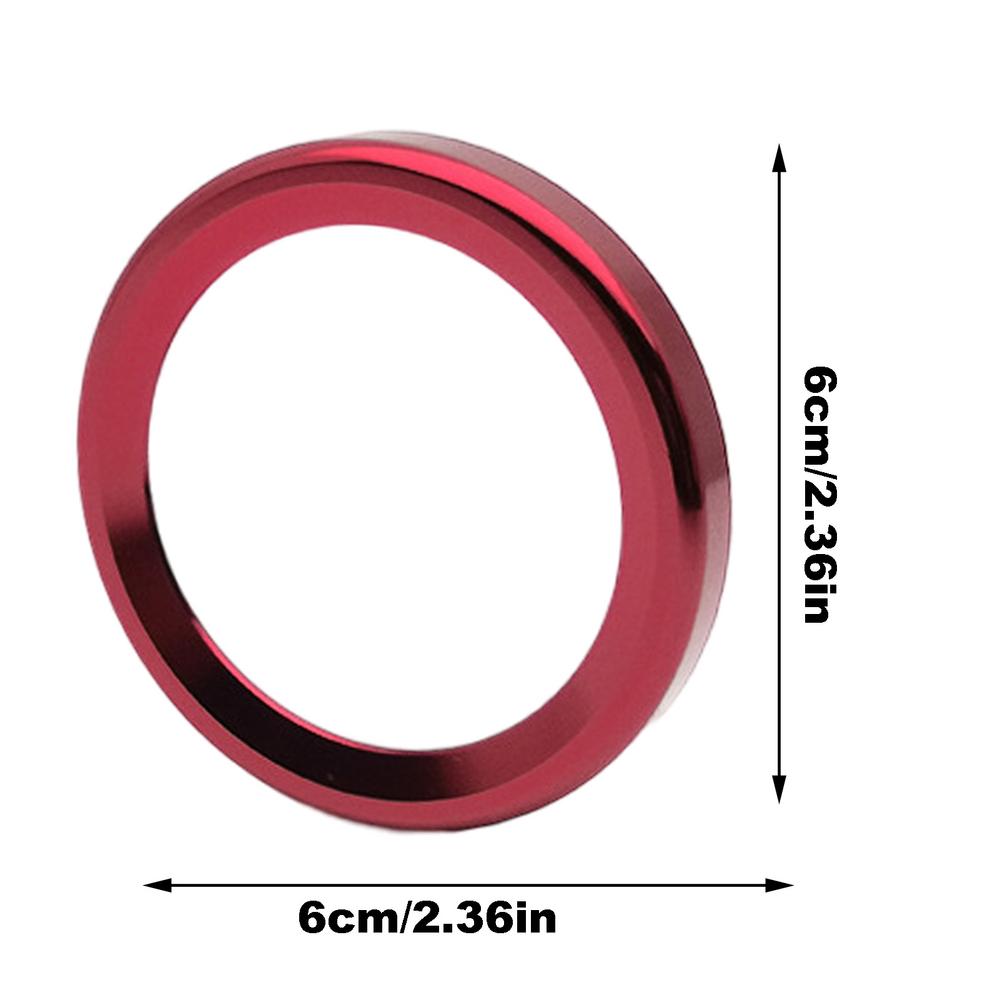 

Push Button Start Cover Car Decoration Ring Push To Start Button Cover Car Engine Start Stop Button Cover Decorative Ring Bling