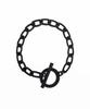 Rush Off The Ring Chain Bracelet (Black) / Ring Chain Black Bracelet