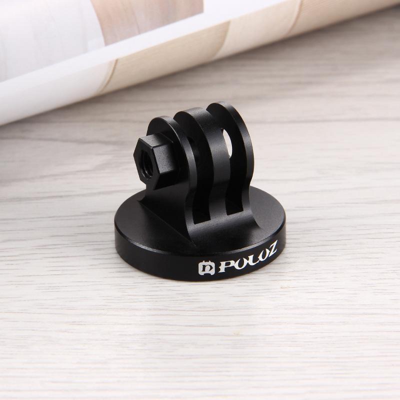 Hot! PULUZ CNC Aluminum Alloy Tripod Mount Base Tripod Adapter for GoPro HERO 5 4 3+ 3 2 1 SJ4000 for