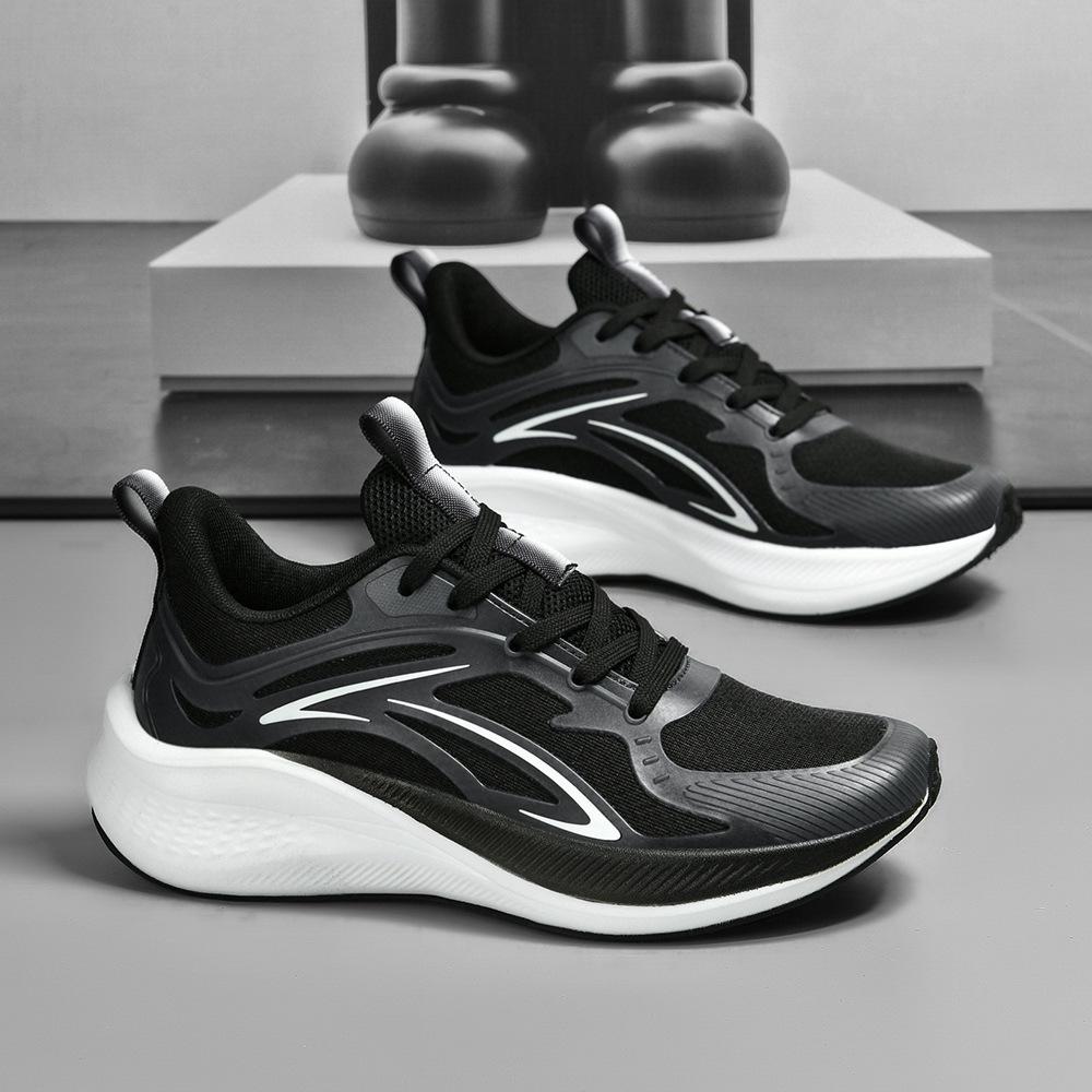 

Ultra-light professional running shoes men s shock absorption breathable carbon board racing soft sole body test shoes sports training sports running 45