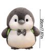 Cute Penguin Plush Toy Soft Stuffed Animal Doll Pillow Birthday Gift for Kids Boys Girls Room Decor