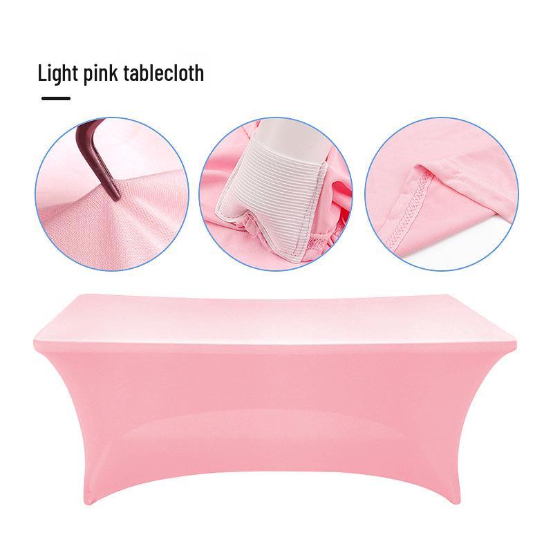 Super Elastyczny Pokrowiec na Prostokątny Stół Weselny i Koktajlowy Zewnętrzny