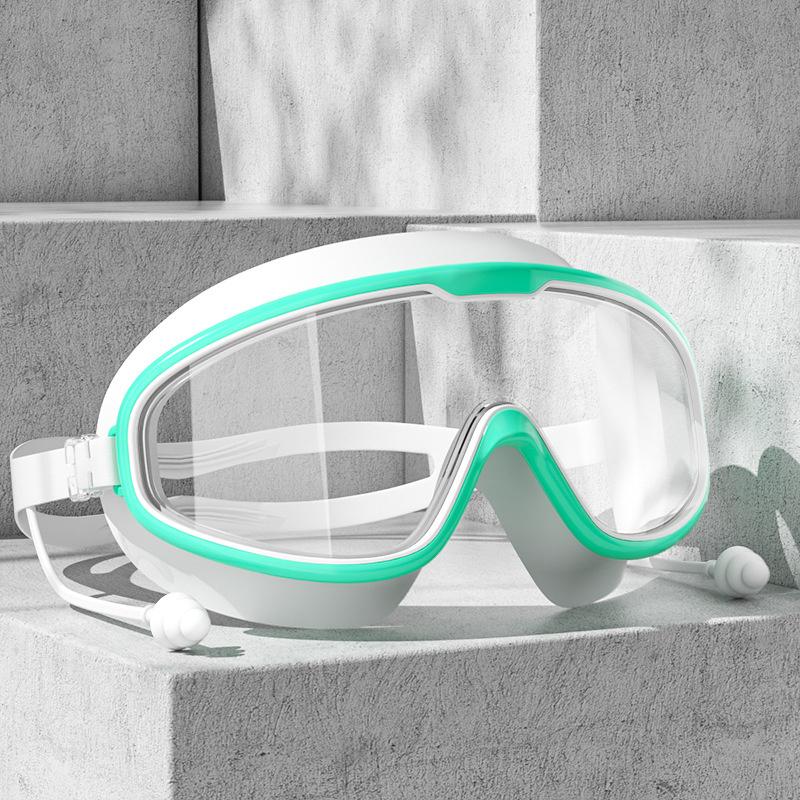 Lunettes de plongée professionnelles, étanches et antibuée, à grande monture, populaires en ligne, pour adultes
