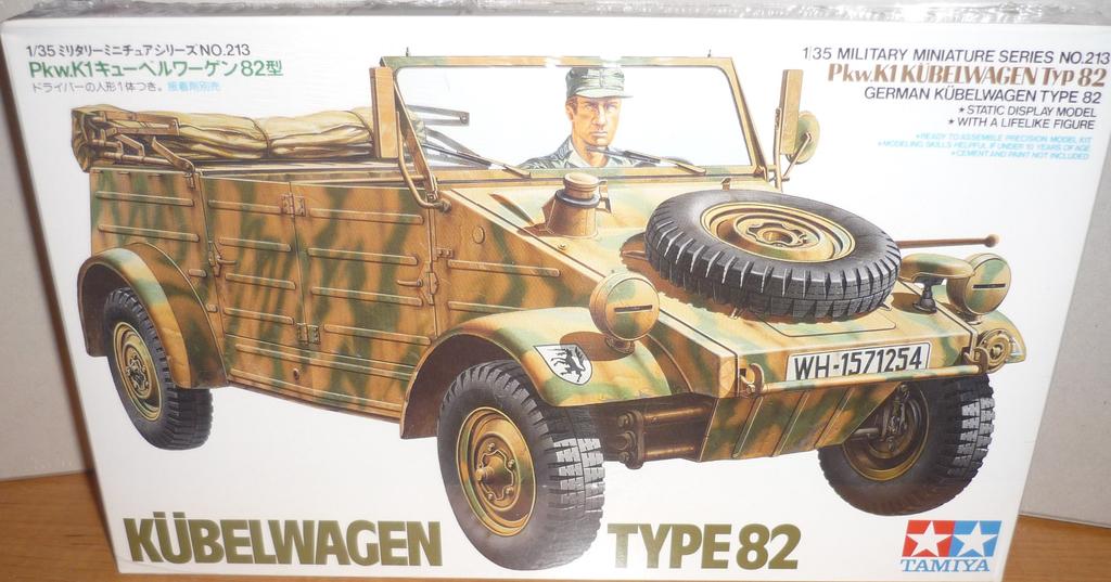 Tamiya Military Miniature Series Kubelwagen Type 82 1/35