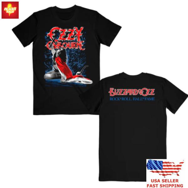 Trending Blizzard of Ozz Rock & Roll Hall of Fame T-Shirt Ozzy Osbourne Tribute Unisex T-Shirt XXL