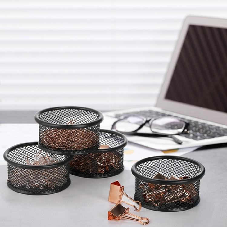 Metal Paperclip Storage Box Paper Clip Organiser Ventilated Metal Container For Paper Clip Hairpins Push Pin Thumbtacks