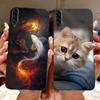 For Samsung Galaxy A90 5G Case SM-A908B Cool Dragon Painted Cover Soft Slim Phone Case For Samsung A90 A 90 5G Back Cover Fundas
