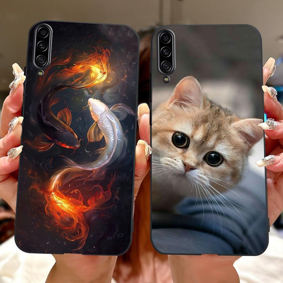 For Samsung Galaxy A90 5G Case SM-A908B Cool Dragon Painted Cover Soft Slim Phone Case For Samsung A90 A 90 5G Back Cover Fundas